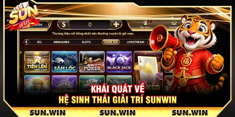 SUNWIN ⭐️ Link Tải Sunwin iOS/APK Game Bài Chính Hãng【2026】 16 Khái quát về hệ sinh thái giải trí Sunwin